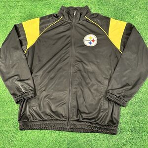 Pittsburgh Steelers NFL Merchandise Full Zip Up Jacket Jogging, Track Style Lg